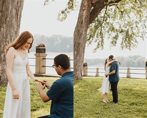 Romantic Summer Proposal in La Crosse Wisconsin | Brodie and Jorden