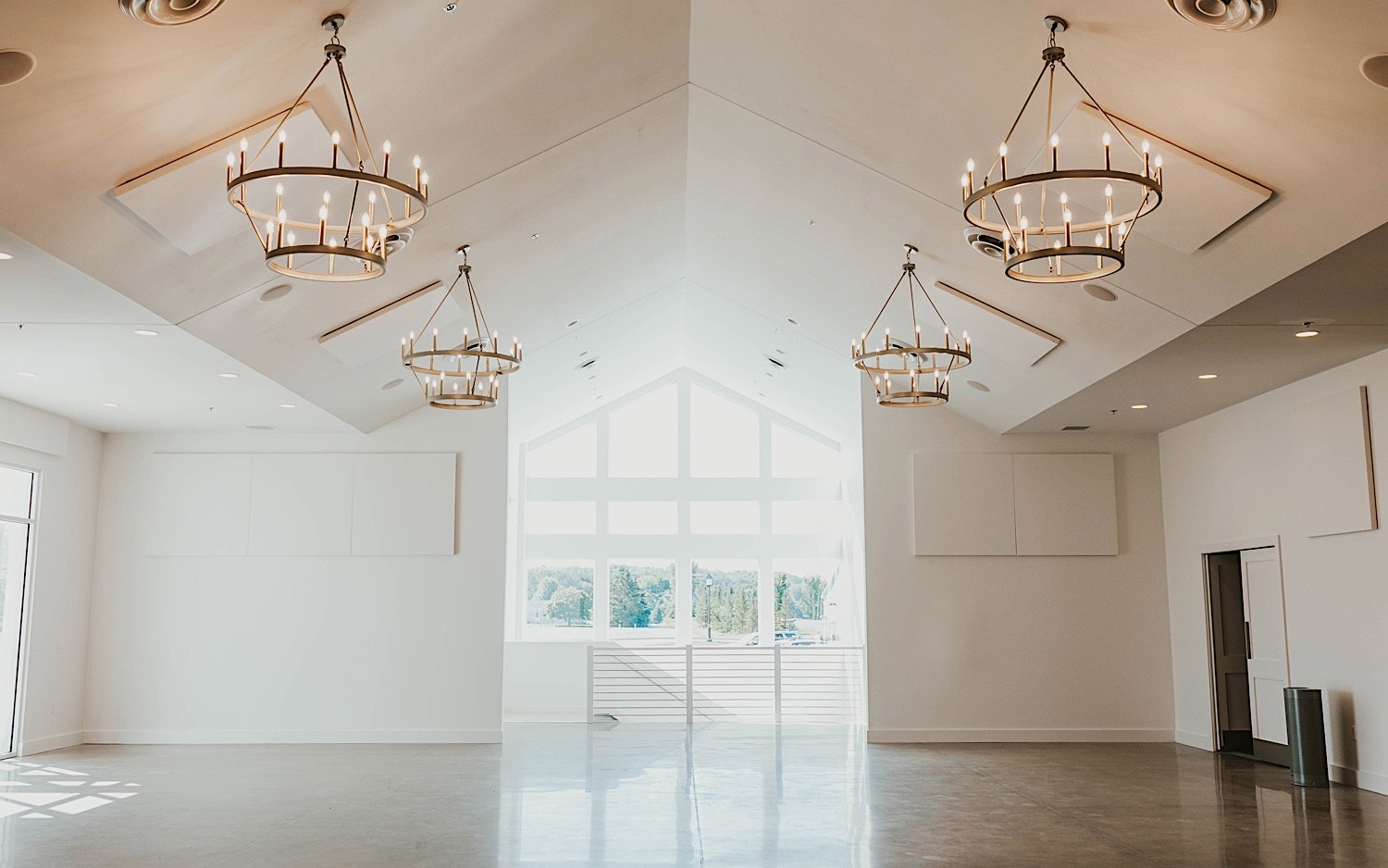 Photo of the interior ceremony space of the wedding venue The Aisling Photo of the interior ceremony space of the wedding venue The Aisling